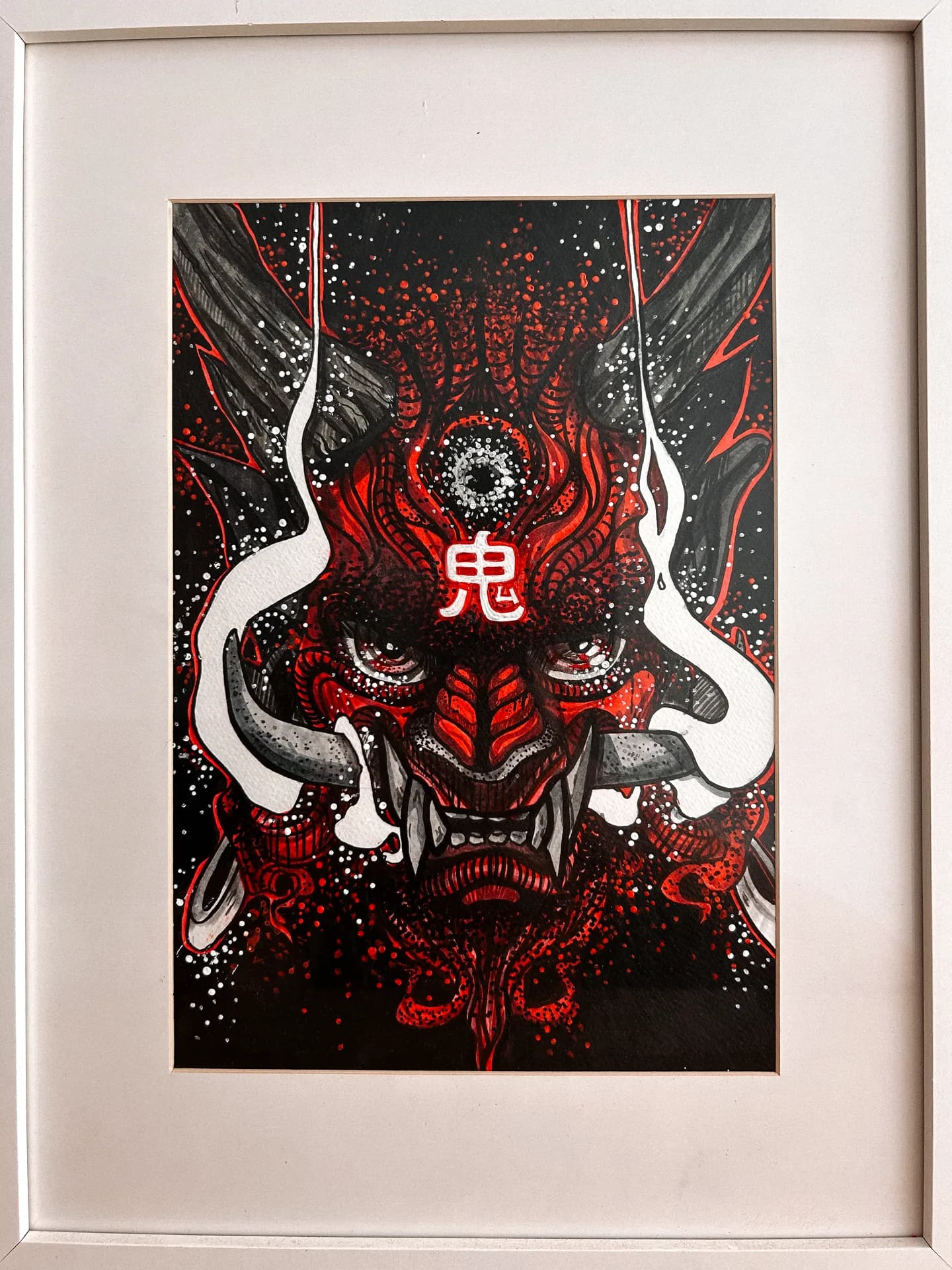 Red Oni Mask А3
